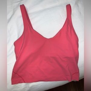 Lululemon Align Tank Guava Pink Color Size 6